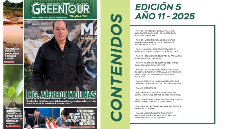 REVISTA GREEN TOUR MAGAZINE – EDICIÓN MAYO 2025