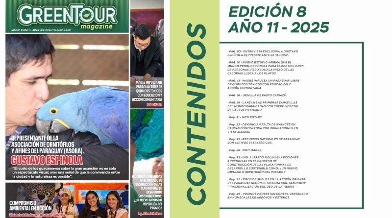 REVISTA GREEN TOUR MAGAZINE EDICION AGOSTO 2025