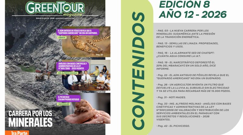 REVISTA GREEN TOUR EDICION AGOSTO 2026